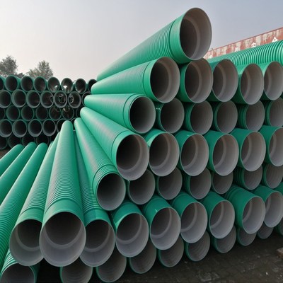 PP-HM双壁波纹管市政工程雨水污水排放管农田水利灌溉管