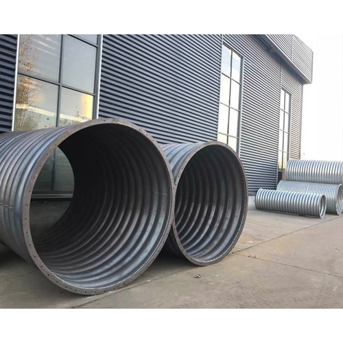 【法兰连接波纹管钢波纹管沈阳公路涵洞排水管道】-
