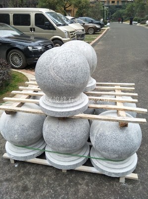 武汉挡车石球批发,明石路障石球厂家
