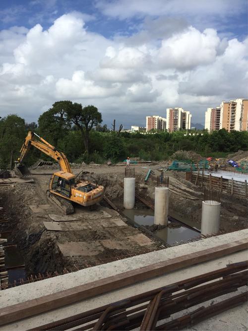 温州市瓯江口新区灵昆街道“六路一河”市政工程第2施工合同段施工概述