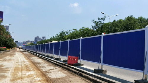 广东深圳PVC围挡与喷绘招牌在市政工程中的应用及厂家直销优势